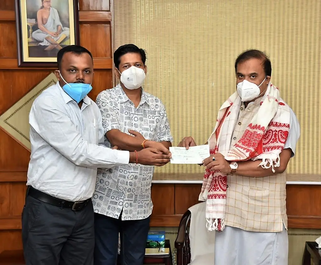 Tapan Mali - CM Relief Fund